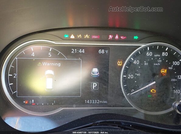 3N1CP5CV7LL518601 2020 NISSAN KICKS Серый Вид задних сидений