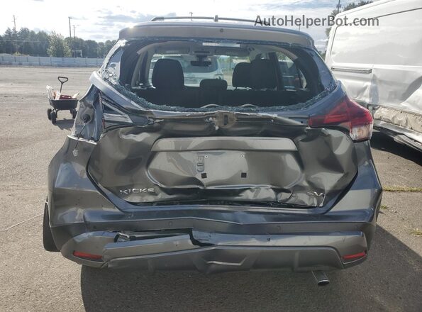 3N1CP5CV7RL522298 2024 NISSAN KICKS Gray Rear view