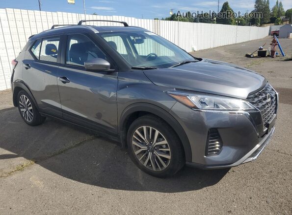 3N1CP5CV7RL522298 2024 NISSAN KICKS Gray Front right