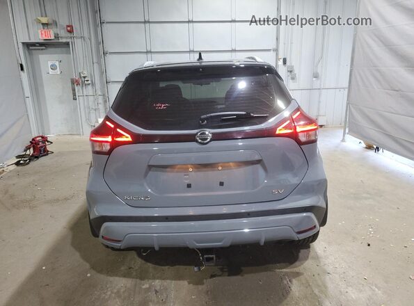 3N1CP5CV8ML548630 2021 NISSAN KICKS Gray Rear view
