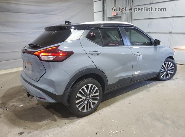 3N1CP5CV8ML548630 2021 NISSAN KICKS Gray Rear right