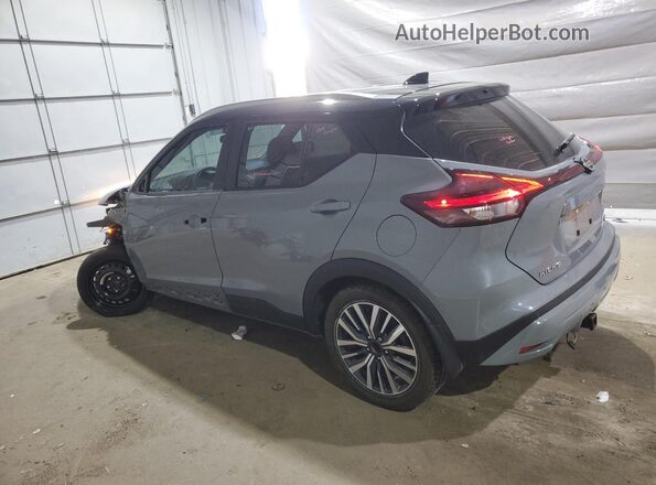3N1CP5CV8ML548630 2021 NISSAN KICKS Gray Rear left