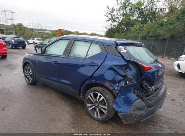 3N1CP5CV9LL533052 2020 NISSAN KICKS Blue Trasero izquierdo