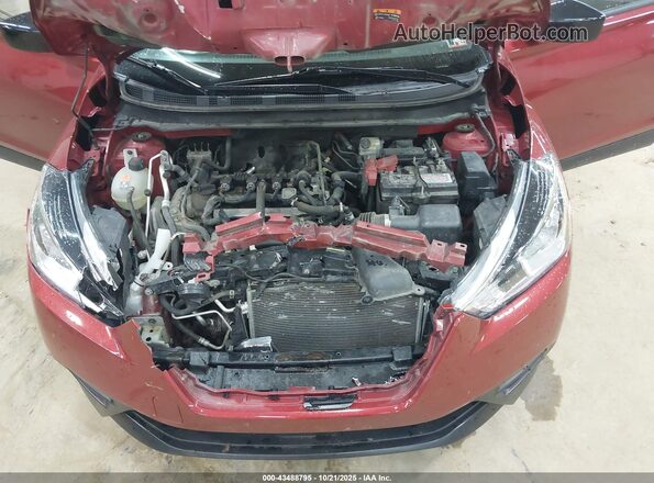 3N1CP5CV9LL566052 2020 NISSAN KICKS Red Widok z tyłu