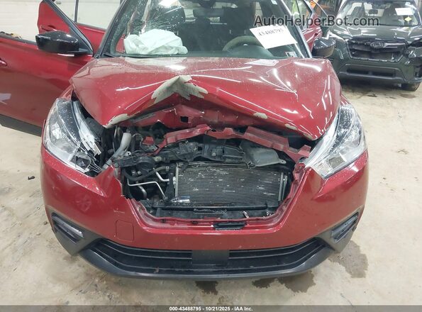 3N1CP5CV9LL566052 2020 NISSAN KICKS Red Widok z przodu
