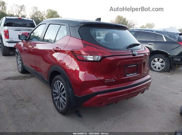 3N1CP5CV9RL565024 2024 NISSAN KICKS Красный Задняя левая четверть