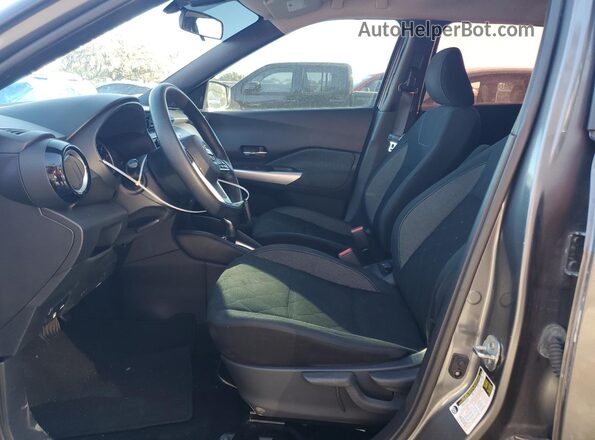 3N1CP5CVXLL477302 2020 NISSAN KICKS Серый Вид салона спереди