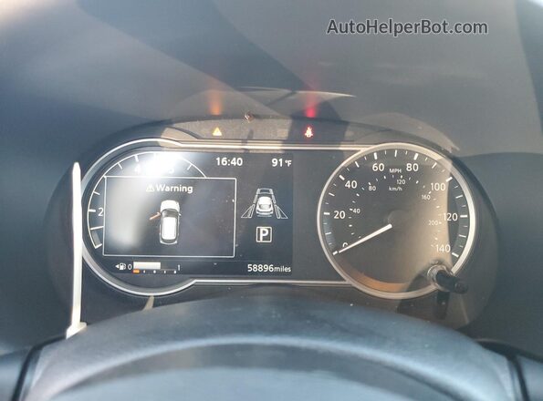 3N1CP5CVXLL477302 2020 NISSAN KICKS Серый Вид щитка приборов