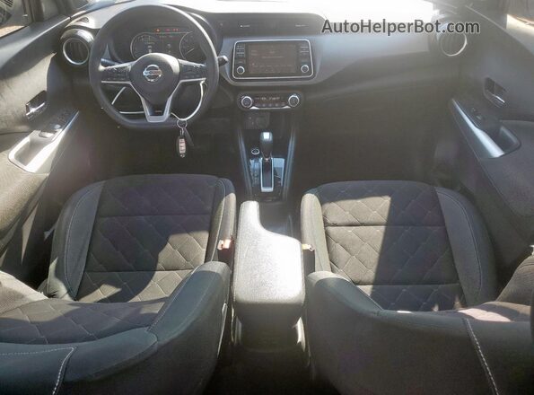 3N1CP5CVXLL487067 2020 NISSAN KICKS Black Widok deski rozdzielczej