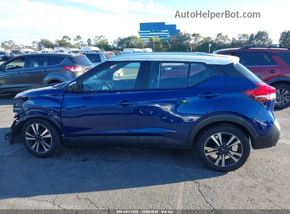 3N1CP5CVXLL526403 2020 NISSAN KICKS Blue Widok wnętrza 360 stopni