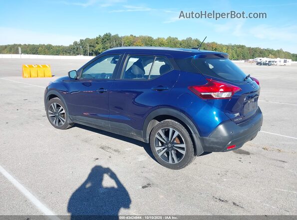 3N1CP5CVXLL578971 2020 NISSAN KICKS Синий Задняя левая четверть