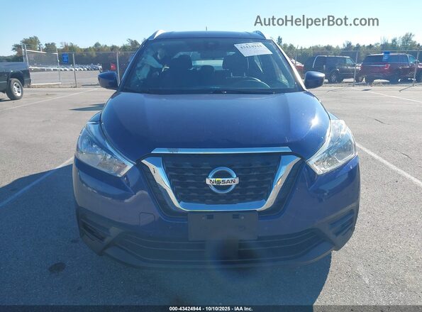 3N1CP5CVXLL578971 2020 NISSAN KICKS Синий Вид щитка приборов