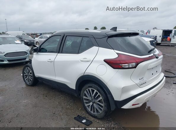 3N1CP5CVXNL483264 2022 NISSAN KICKS White Trasero izquierdo