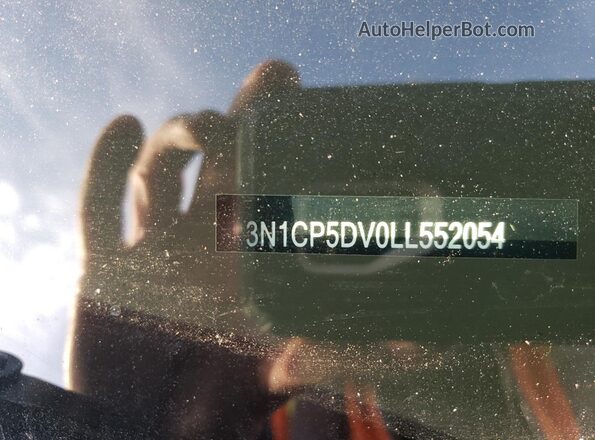 3N1CP5DV0LL552054 2020 NISSAN KICKS Black Սալոնի 360 աստիճան տեսք