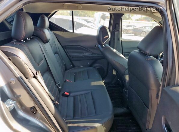 3N1CP5DV2LL578963 2020 NISSAN KICKS Gray Вид задніх сидінь