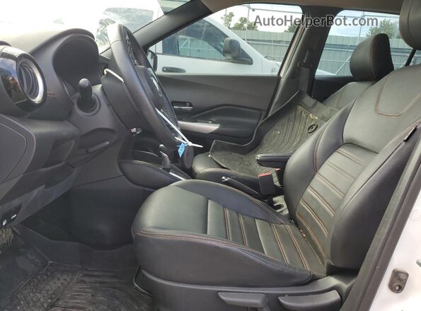 3N1CP5DV4LL534382 2020 NISSAN KICKS White Вид салону спереду
