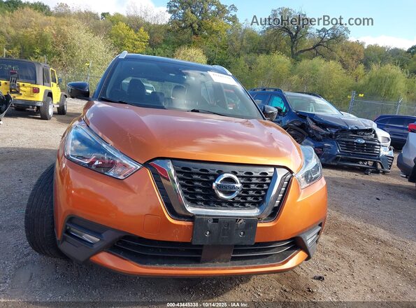 3N1CP5DV5LL559064 2020 NISSAN KICKS Orange Widok zestawu wskaźników