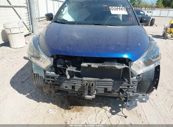 3N1CP5DV5LL575040 2020 NISSAN KICKS Blue Widok z przodu