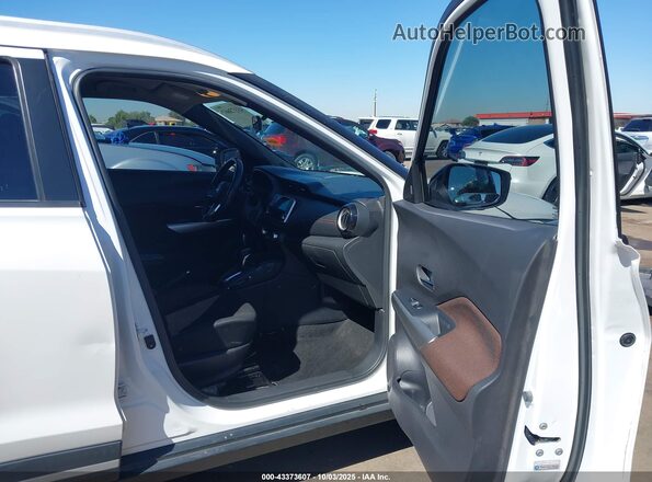 3N1CP5DV6LL564189 2020 NISSAN KICKS White Widok wnętrza z przodu