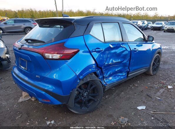 3N1CP5DV6RL512098 2024 NISSAN KICKS Blue Tył prawy