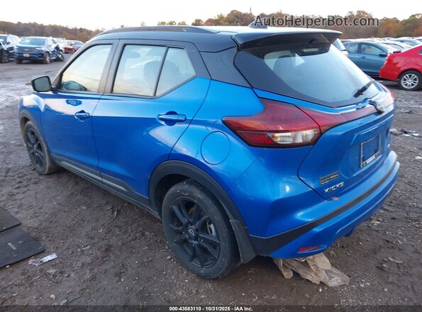 3N1CP5DV6RL512098 2024 NISSAN KICKS Blue Tył lewy