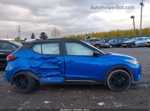 3N1CP5DV6RL512098 2024 NISSAN KICKS Blue Widok wnętrza z tyłu