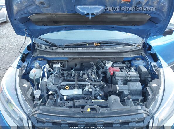 3N1CP5DV6RL512098 2024 NISSAN KICKS Blue Widok z tyłu