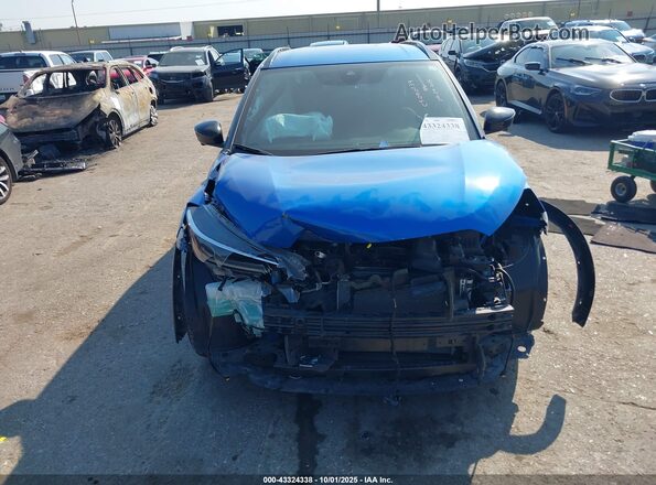 3N1CP5DV6RL532934 2024 NISSAN KICKS Синий Вид задней части салона