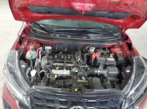 3N1CP5DV7ML554529 2021 NISSAN KICKS Red Вид підкапотного простору