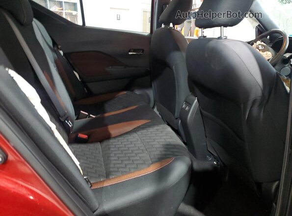 3N1CP5DV7ML554529 2021 NISSAN KICKS Red Вид задньої частини салону