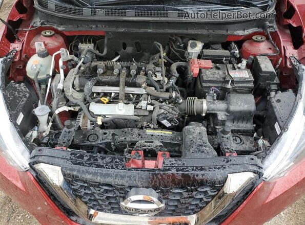 3N1CP5DV8LL512594 2020 NISSAN KICKS Red Вид підкапотного простору