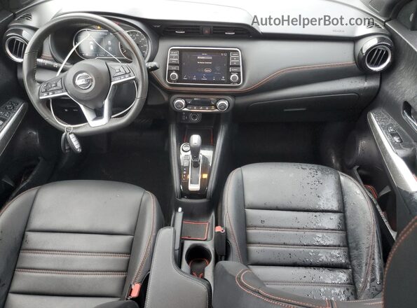 3N1CP5DV8LL512594 2020 NISSAN KICKS Red Вид панелі приладів