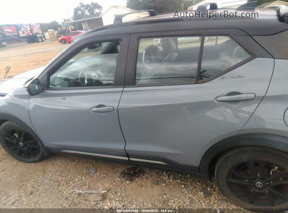 3N1CP5DV8ML534905 2021 NISSAN KICKS Gray 360 interior view
