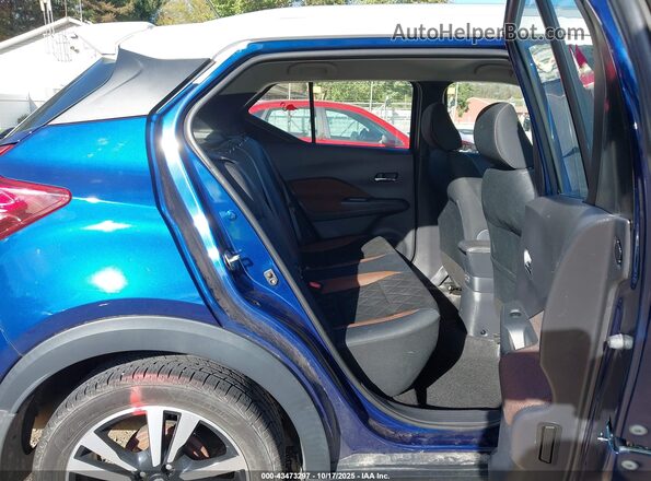 3N1CP5DV9LL492453 2020 NISSAN KICKS Blue Вид наклейки з VIN-кодом