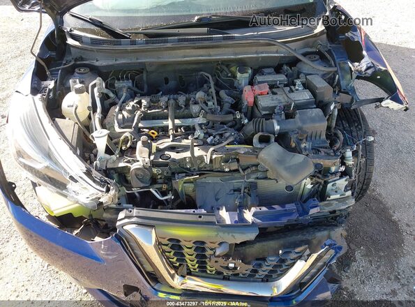 3N1CP5DV9LL492453 2020 NISSAN KICKS Blue Вид ззаду