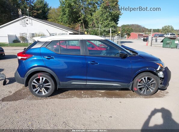 3N1CP5DV9LL492453 2020 NISSAN KICKS Blue Панорамний вид салону 360°