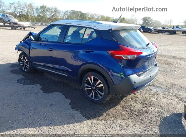 3N1CP5DV9LL492453 2020 NISSAN KICKS Blue Задня ліва чверть