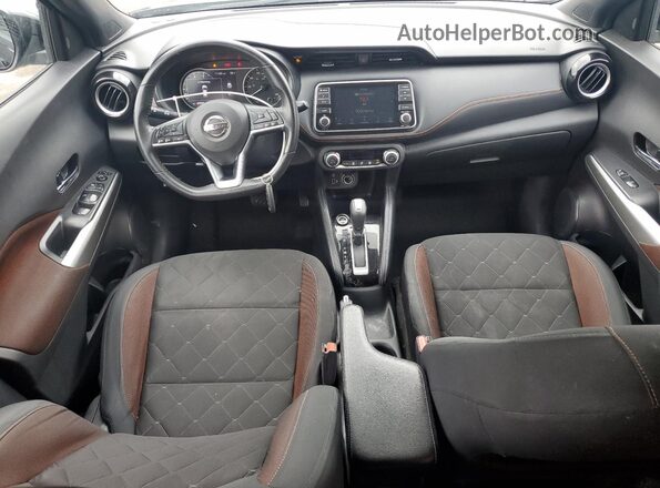 3N1CP5DV9LL538623 2020 NISSAN KICKS Black Вид панелі приладів