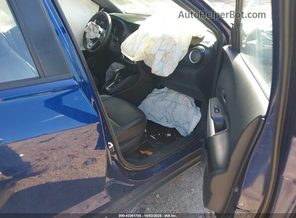 3N1CP5DV9LL558189 2020 NISSAN KICKS Blue Widok wnętrza z przodu