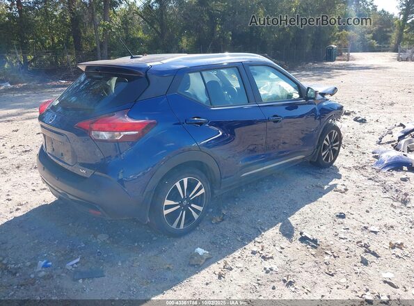3N1CP5DV9LL558189 2020 NISSAN KICKS Blue Tył prawy