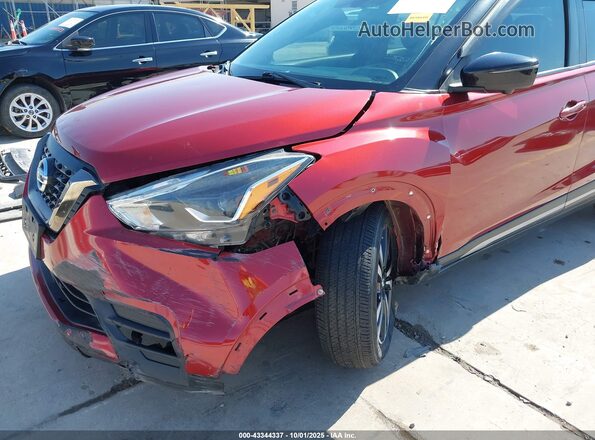 3N1CP5DVXLL485656 2020 NISSAN KICKS Red Դիմացի տեսք