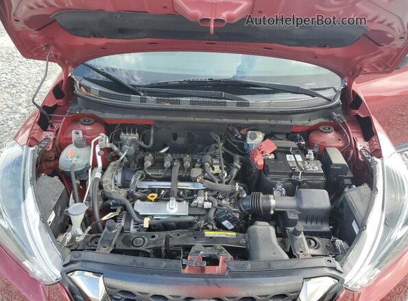 3N1CP5DVXLL536637 2020 NISSAN KICKS Red Rear interior view