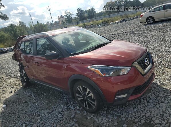 3N1CP5DVXLL536637 2020 NISSAN KICKS Red Front right