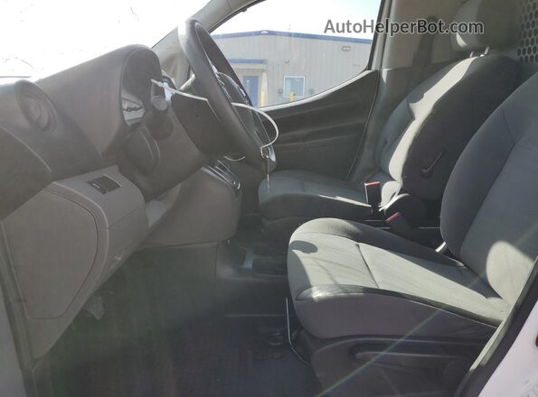 3N6CM0KN1LK700159 2020 NISSAN NV200 White Widok wnętrza z przodu