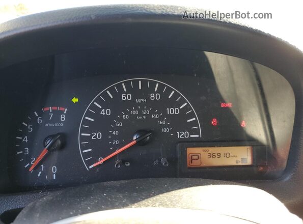 3N6CM0KN5MK700358 2021 NISSAN NV200 White Instrument cluster view