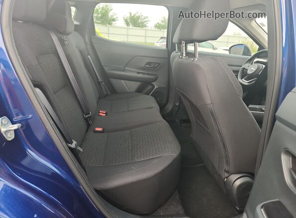 3N8AP6BB0SL332015 2025 NISSAN KICKS Blue Widok wnętrza z tyłu