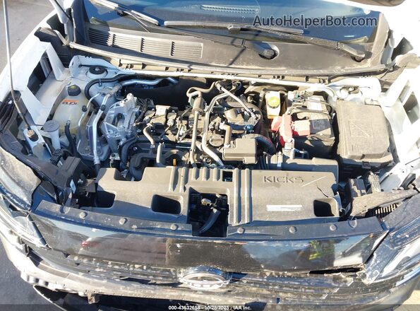 3N8AP6CA0SL393967 2025 NISSAN KICKS Белый Вид сзади