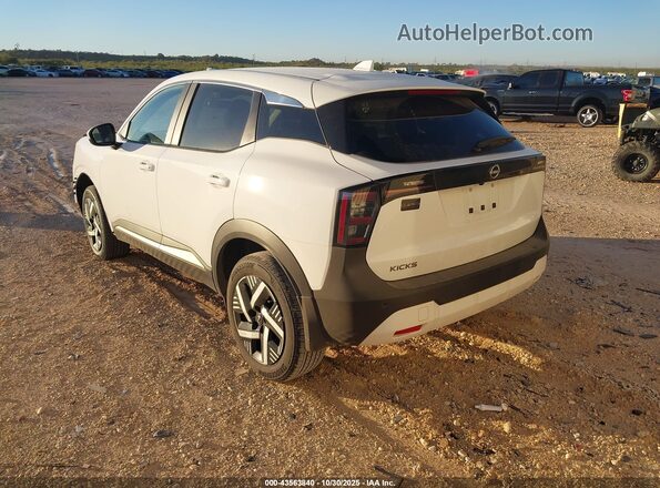 3N8AP6CA1SL393752 2025 NISSAN KICKS White Задня ліва чверть
