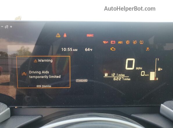 3N8AP6CB8SL404755 2025 NISSAN KICKS Gray Widok zestawu wskaźników
