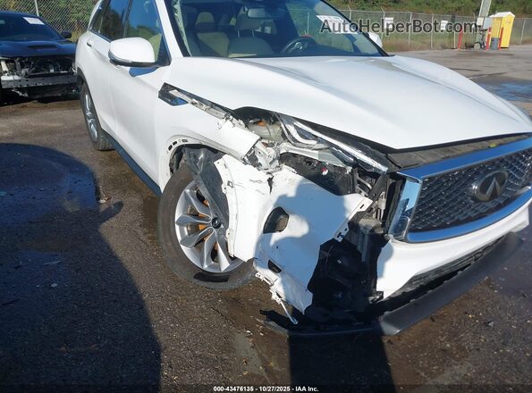 3PCAJ5BA1MF124144 2021 INFINITI QX50 White Vista frontal
